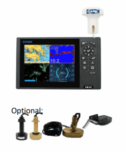Onwa KM-8C 8-Inch GPS Chartplotter with EchoSounder
