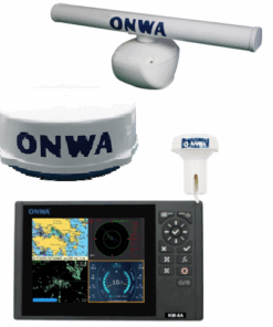 8-Inch Marine GPS Chartplotter Bundle with AIS & RADAR
