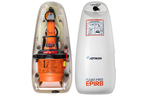 Jotron Tron 40AIS EPIRB with Float-Free Bracket – marine navigation equipment – Seanav Marine